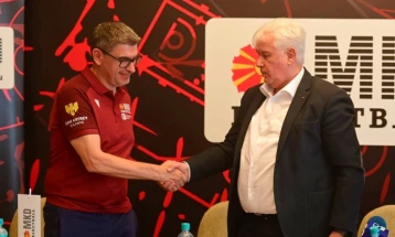 Македонските кошаркари репрезентативци тренираа под палката на Шпанецот Берокал