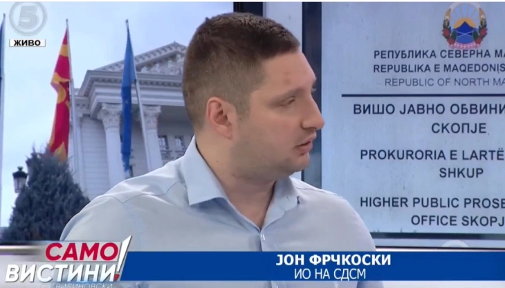 Фрчкоски: Целиот инженеринг околу доаѓањето на Артан Груби е договор меѓу ВМРО и ДУИ