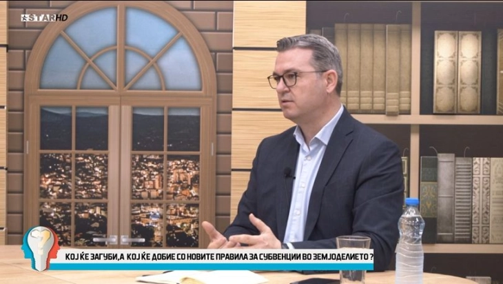 Трипуновски: Субвенциите ќе одат кај вистинските земјоделци, а не кај „ловците на субвенции“