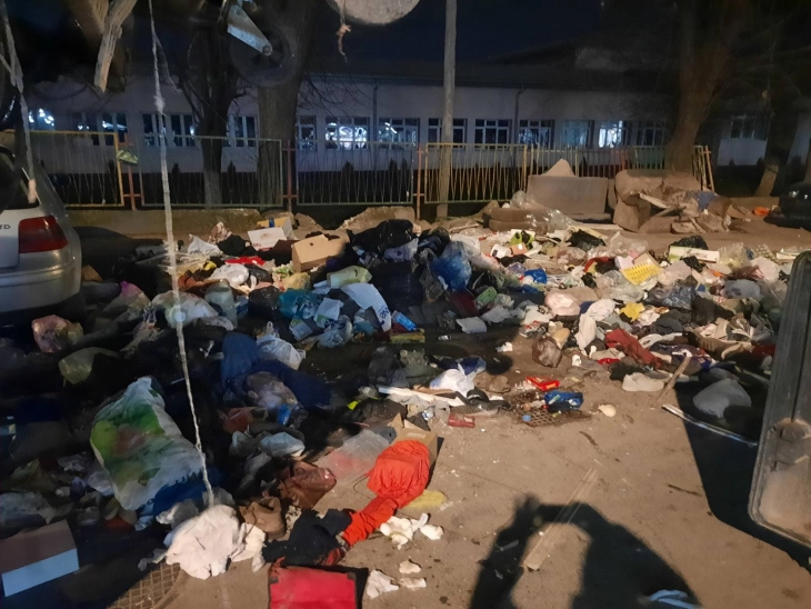 Отстранети 615 кубни метри отпад од диви депонии во Скопје за една недела