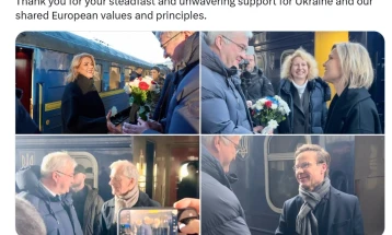 Нордиски и балтички лидери во Киев по повод годишнината од руската инвазија