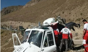 Helikopteri ushtarak iranian rrëzohet në treg në provincën Isfahan, katër të vdekur