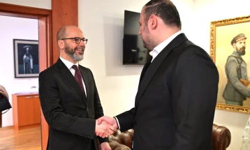 Градоначалникот Ѓорѓиевски на средби со амбасадорите на Германија, на  Италија и на Словенија