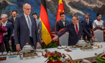 Мерц во прва официјална посета на Кина како канцелар на Германија