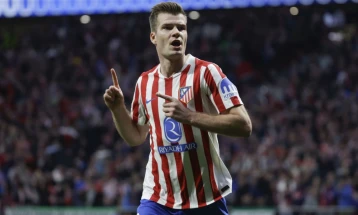 Сорлот прв фудбалер на Атлетико кој постигнал хет-трик во плејофот на Лигата на шампионите