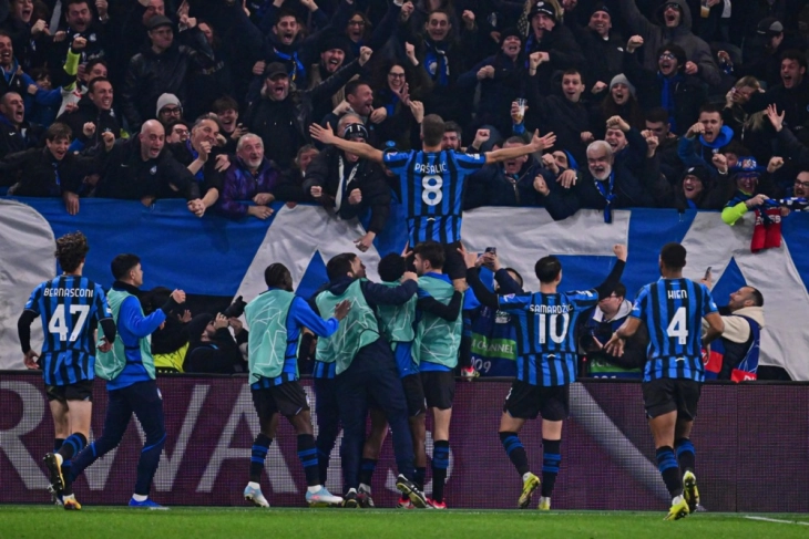 Аталанта во драматичен натпревар обезбеди осминафинале во Лигата на шампиони