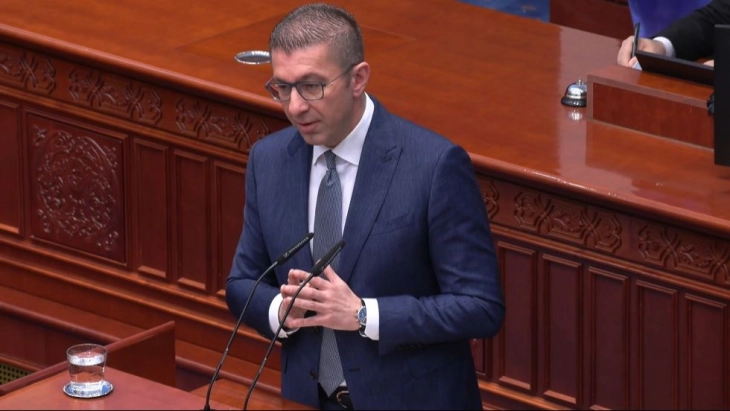 Mickoski për Grubin: Nuk ka kurrfarë logjike që të kem bërë marrëveshje me ata të cilët duan ta shohin fundin tim politik