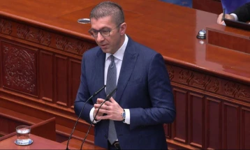 Mickoski për Grubin: Nuk ka kurrfarë logjike që të kem bërë marrëveshje me ata të cilët duan ta shohin fundin tim politik