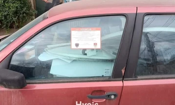 Отстранети 28 хаварисани возила од јавно-прометни површини од Куманово