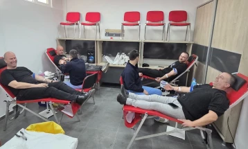 Февруарска крводарителска акција во Кочани