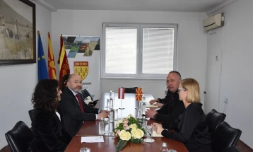 Австрискиот амабасадор Мартин Памер во посета на Општина Кочани