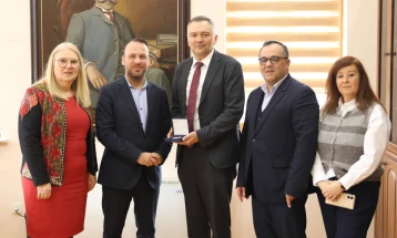 Делегација од португалскиот Универзитет „Беира интериор“ во дводневна посета на штипскиот Универзитет „Гоце Делчев“