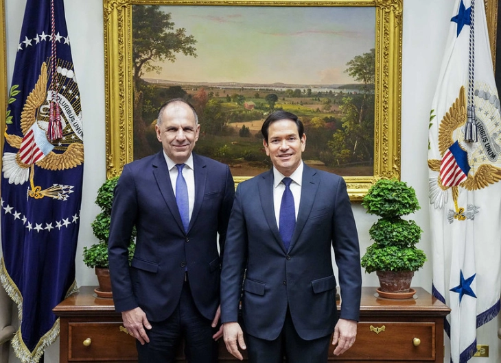 Билатералните односи и меѓународните случувања во фокусот на средбата Рубио – Герапетритис