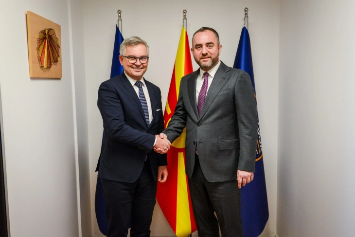 Тошковски – Брунер: Партнерството со институциите на ЕУ има клучна улога во унапредувањето на националната и европската безбедност 