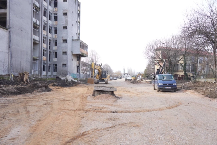 Пробивањето на булеварот „Октомвриска револуција“ во Куманово, предуслов за изградба на кружен тек