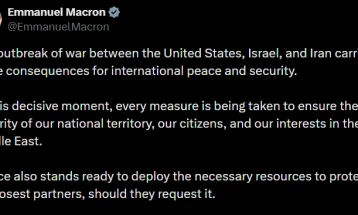 Франција бара состанок на Советот за безбедност на ОН за конфликтот во Иран