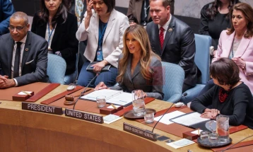 Меланија Трамп претседаваше со СБ на ОН: Изградете идна генерација лидери кои ќе го прифатат мирот преку образование