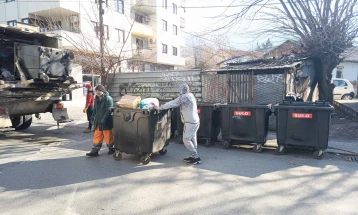 Во текот на февруари подигнати и транспортирани 11 000 тони комунален отпад во Скопје