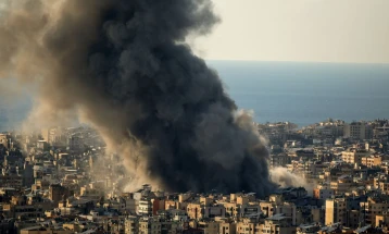 Israeli military striking Hezbollah sites in Beirut