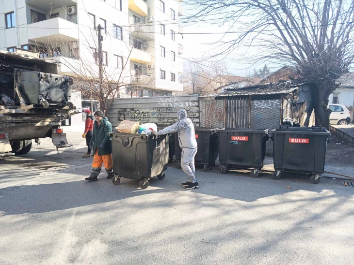 Gjatë muajit shkurt janë grumbulluar dhe transportuar 11.000 tonë mbeturina komunale në Shkup