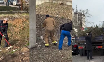 Гоцевски: Расчистен запуштен простор и нова опрема за пожарникарите во Делчево