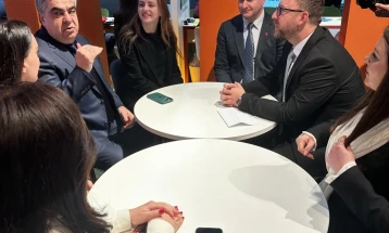 Minister Ljutkov meets Albanian counterpart Gonxhja on sidelines of ITB Berlin