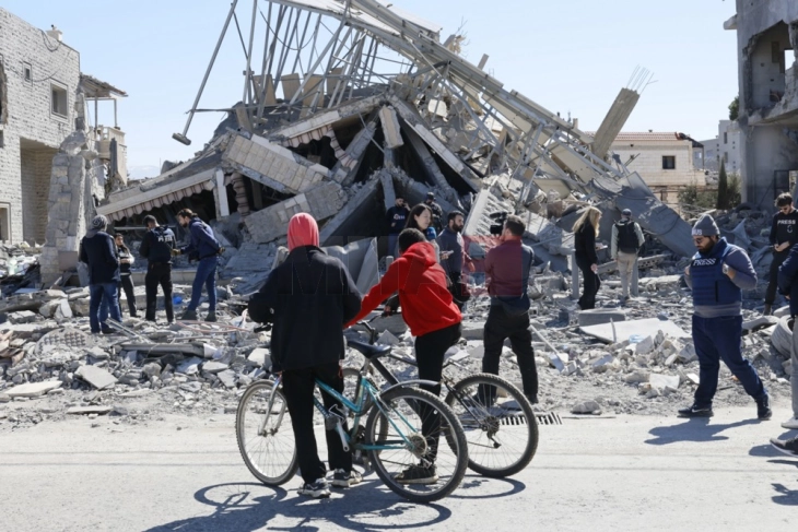 Либан соопшти дека во конфликтот од понеделникот досега загинале 77 лица