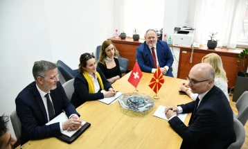 Средба Милошоски - Декарт: Поддршка од Швајцарија за парламентарната отчетност и транспарентност