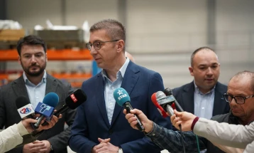 Мицкоски: Економијата е консолидирана, шест квартали по ред имаме раст на БДП,  владините политики даваат резултати