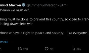 Франција ќе обезбеди оклопни возила и оперативна поддршка во Либан