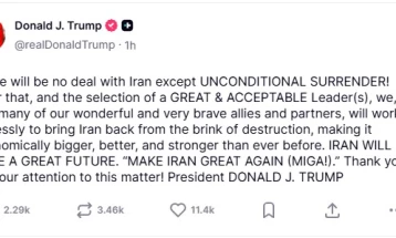Trump demands 'unconditional surrender' on seventh day pounding Iran