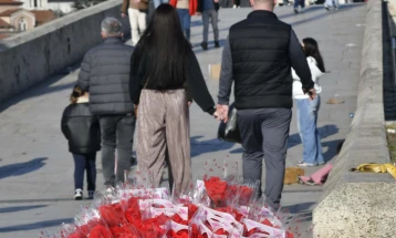 Foto: Bukuria e 8 Marsit në Shkup