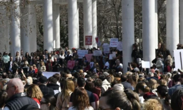 Women’s rights march held in Skopje