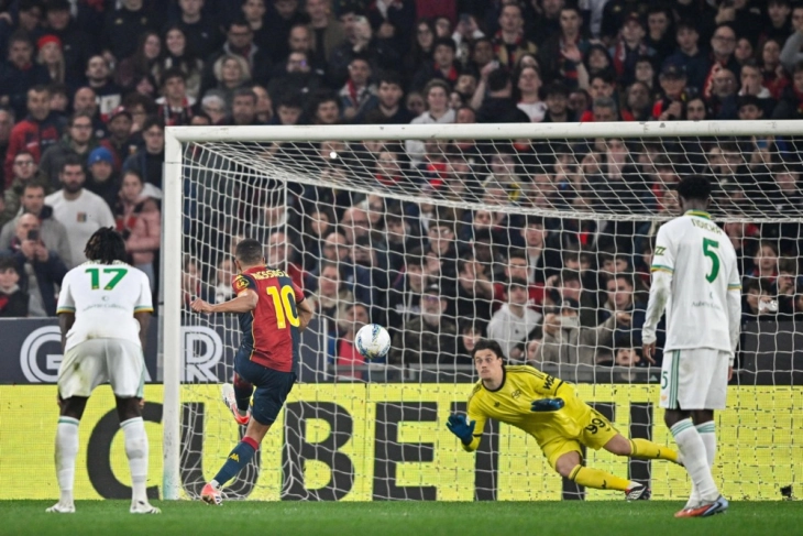 Рома загуби од Џенова и пропушти шанса да се доближи до врвот во Серија А