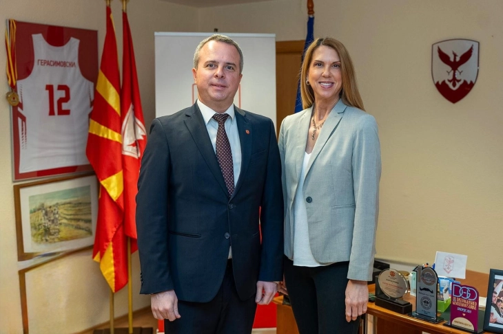 Герасимовски - Варнс: Со САД како партнер, чекор поблиску до нови можности и развој на општина Центар