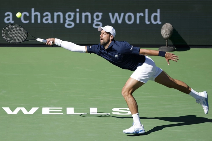 Ѓоковиќ по три сета игра избори осминафинале на Мастерсот во Индијан Велс