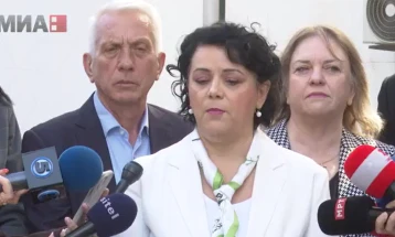 Изјави за медиуми на директорката на УЈП, Петрова и директорот на ДПИ, Стојкоски (во живо)