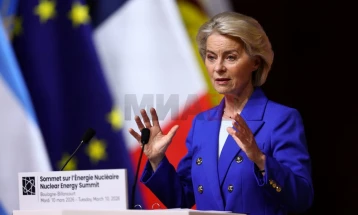 Фон дер Лајен: Намалувањето на нуклеарната енергија беше стратешка грешка за Европа