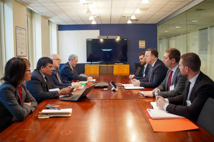 Nikolloski në Uashington: Investojmë në infrastrukturë dhe transport, bashkëpunimi me Bankën Botërore është në nivel të lartë, do të ketë projekte të reja për komunat