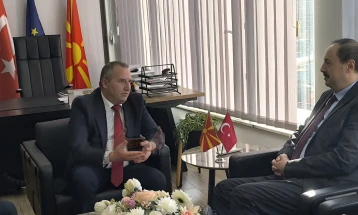 Јакупоски и Улусој разговарале за унапредување на соработката во повеќе области