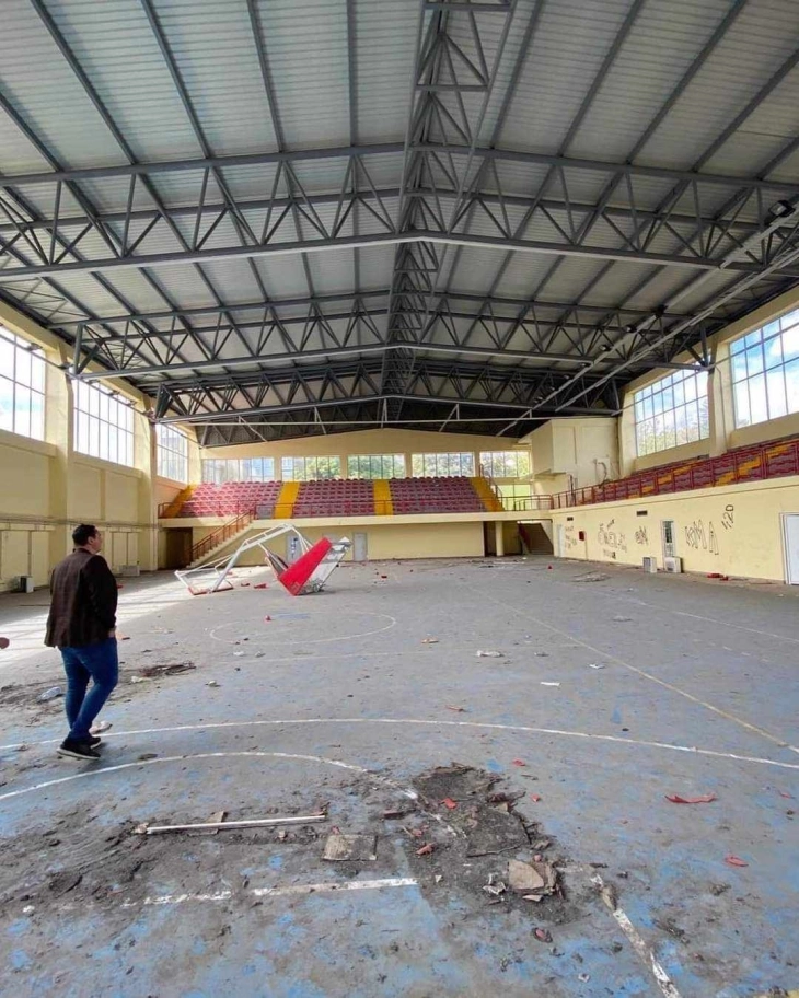 Почнува реконструкција на спортската сала во кампусот на УКИМ во Скопје