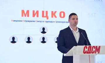 Фрчкоски: Мицкоски молчи за Адамовиќ поради поврзаноста со бизнисот со струја