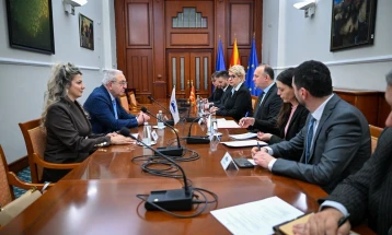 Speaker Gashi meets PABSEC Secretary General Hajiyev