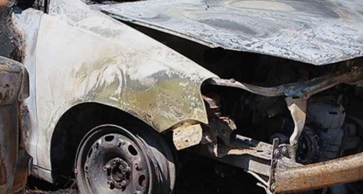 Опожарени три возила на паркинг во Ново Лисиче