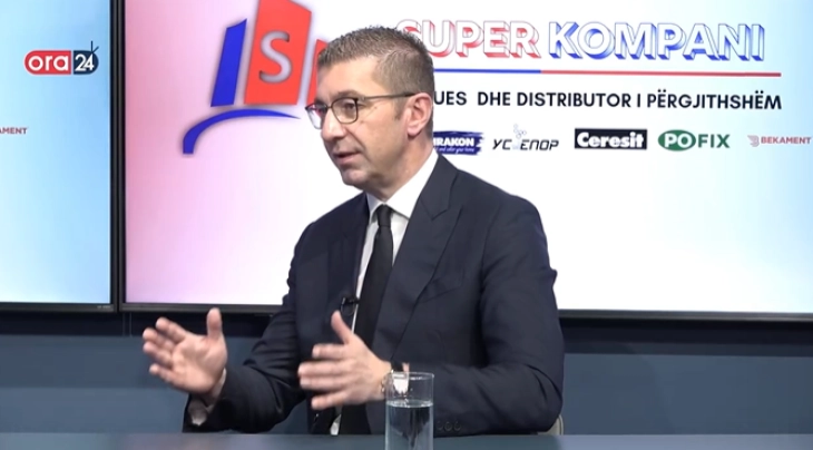 Mickoski: Fokusi ynë është në konsolidimin dhe rritjen ekonomike të vendit, si dhe në zgjedhjet e rregullta parlamentare në vitin 2028