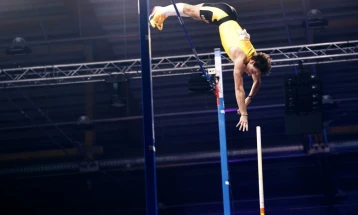 Pole vaulter Duplantis improves world record yet again