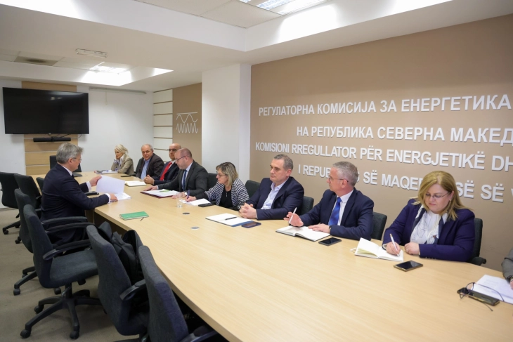 Средби на претсседателот на Европската енергетска заедница, Артур Лорковски, во РКЕ