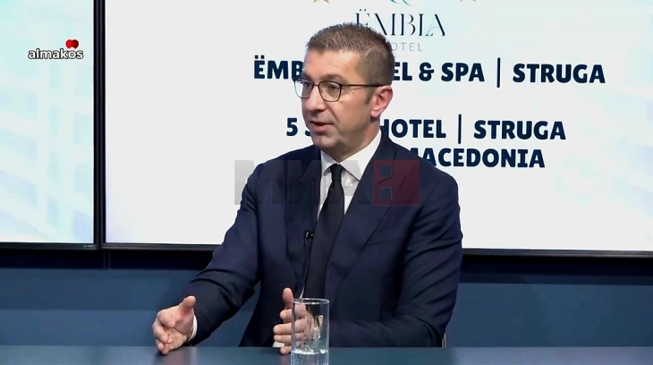 Mickoski: Vitin e kaluar e përfunduam në pesë vendet e para në Evropë për nga rritja e BPV-së, në kohën e LSDM-së ishim të fundit