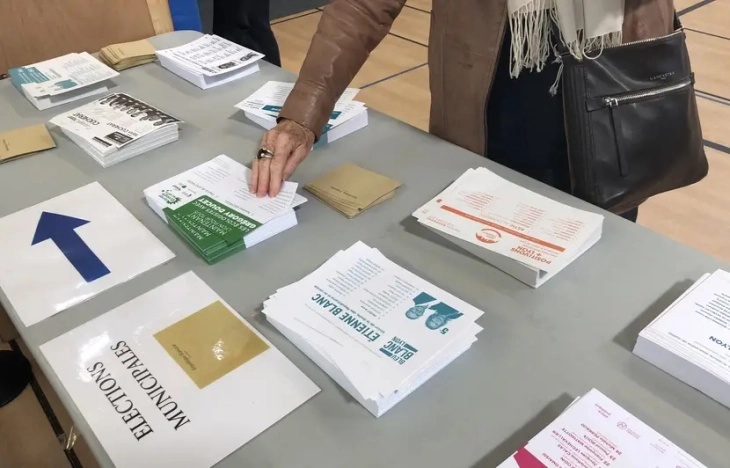 Во Франција в недела прв круг од локалните избори