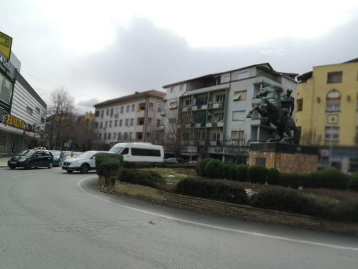 Пожар на тераса над продажен објект во Велес, повредени нема